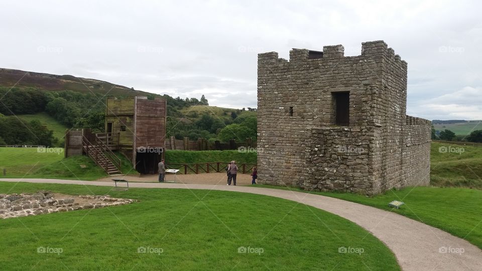 Architecture, No Person, Castle, Ancient, Grass