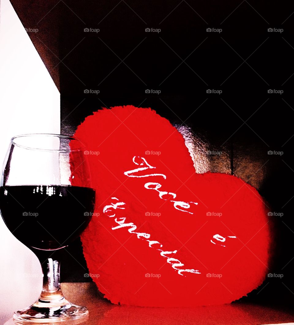 Heart and wine 