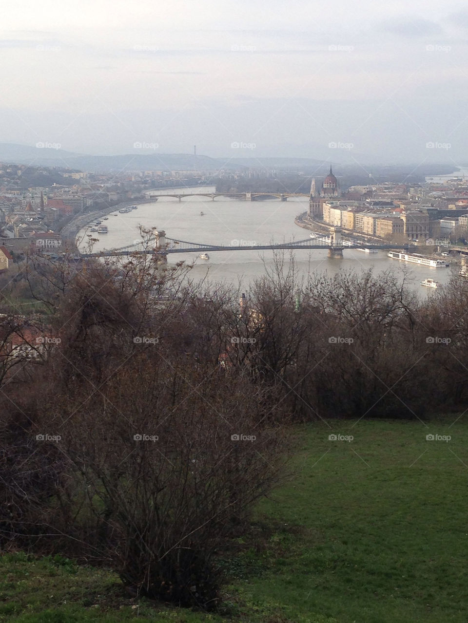 The Danube river, Budapest.