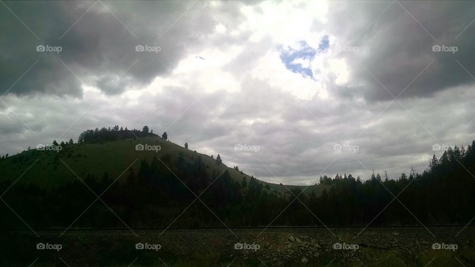 Montana Beauty. The beautiful landscape interaction with the railroads in this picture is exemplar of the beauty of Montana.