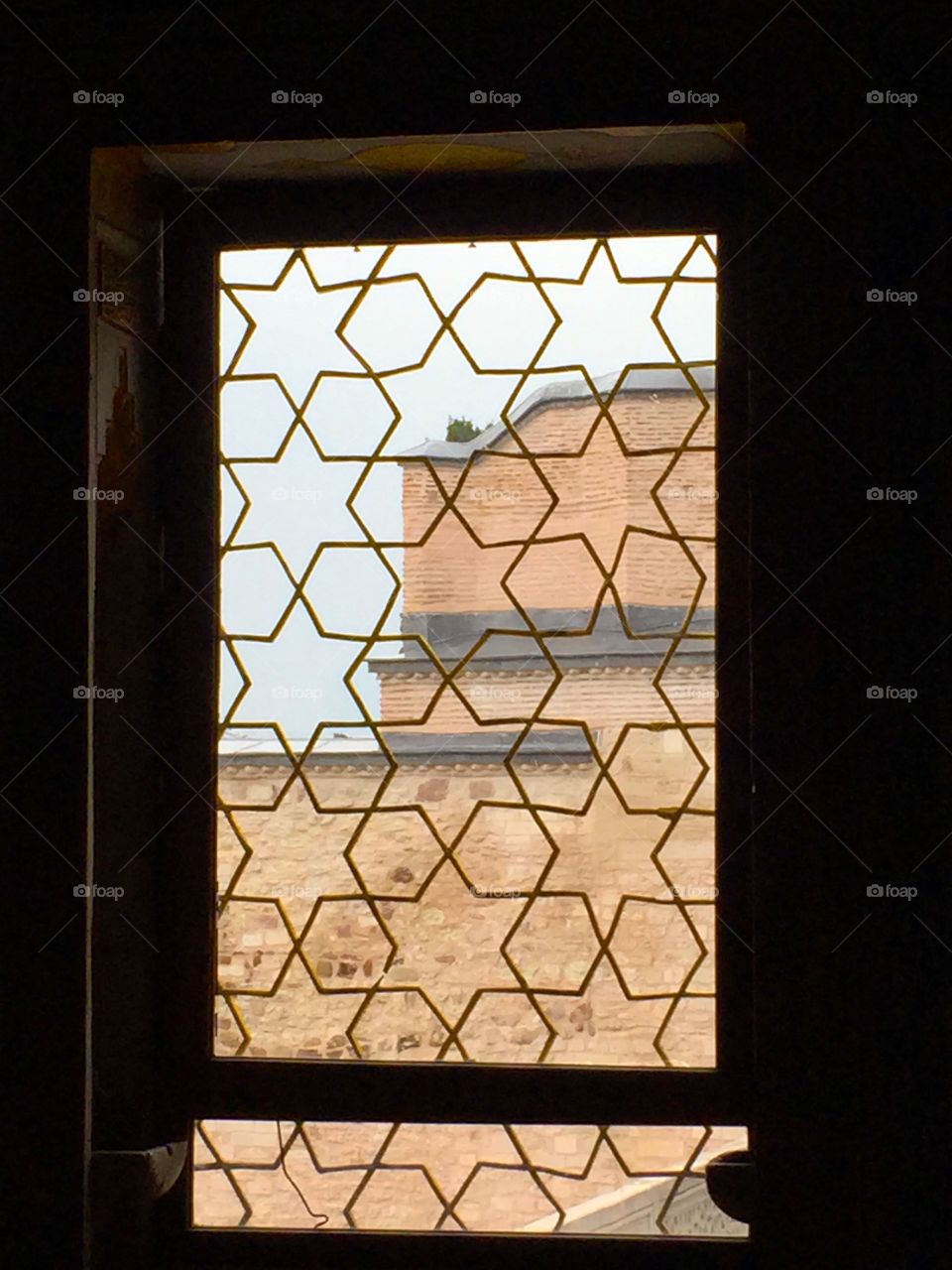 Agia Sofia, Istanbul. View from Agia Sofia window