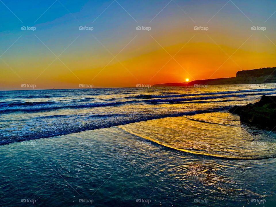 Magic Gold Sunset Kurio Limassol Cyprus