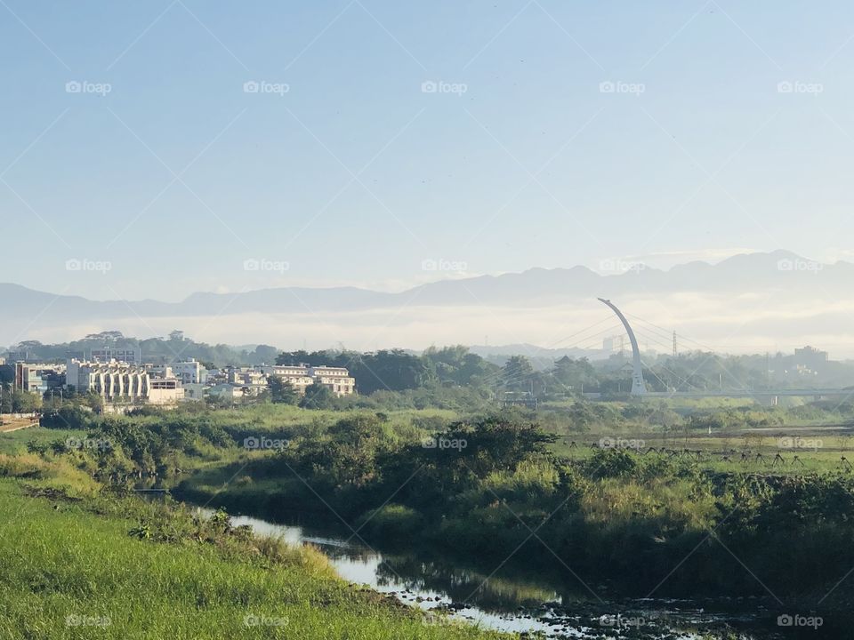 Good landscape morning