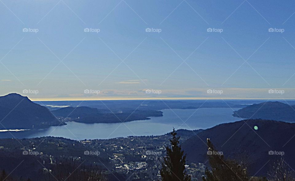 Lombardy seen from Piedmont. Italy
Lago Maggiore and Lago di Varese in the same pic. Alpe di Pala, Miazzina, Verbania, Italy.