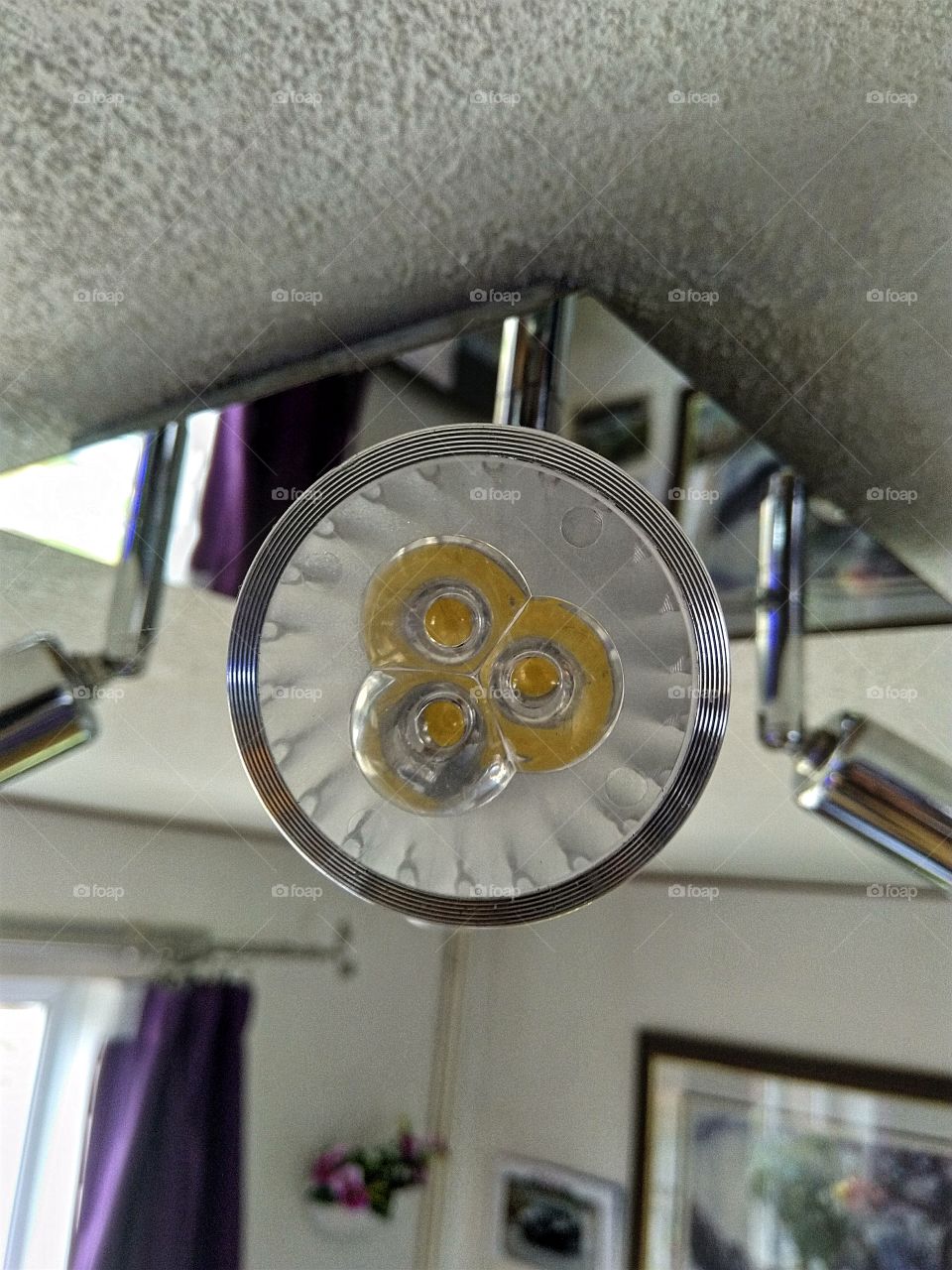 led bulb in roof light thing