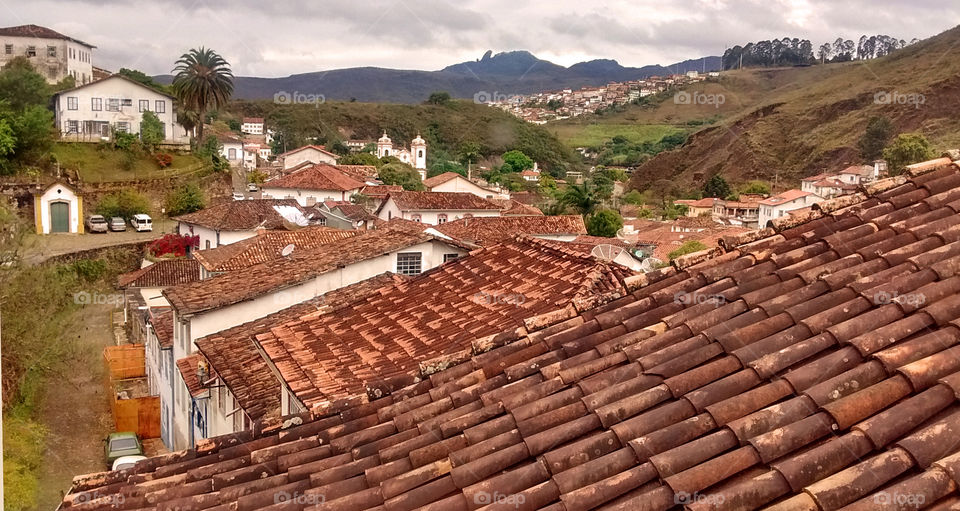 Ouro Preto, Brazil. Picture captured from my friend's window.