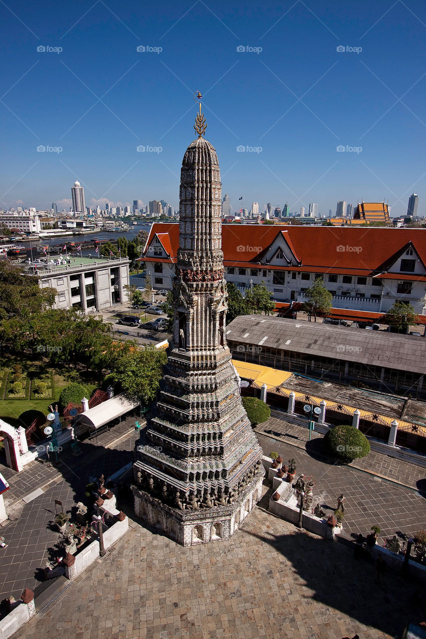 bangkok thailand temple ancient by nautiflyer