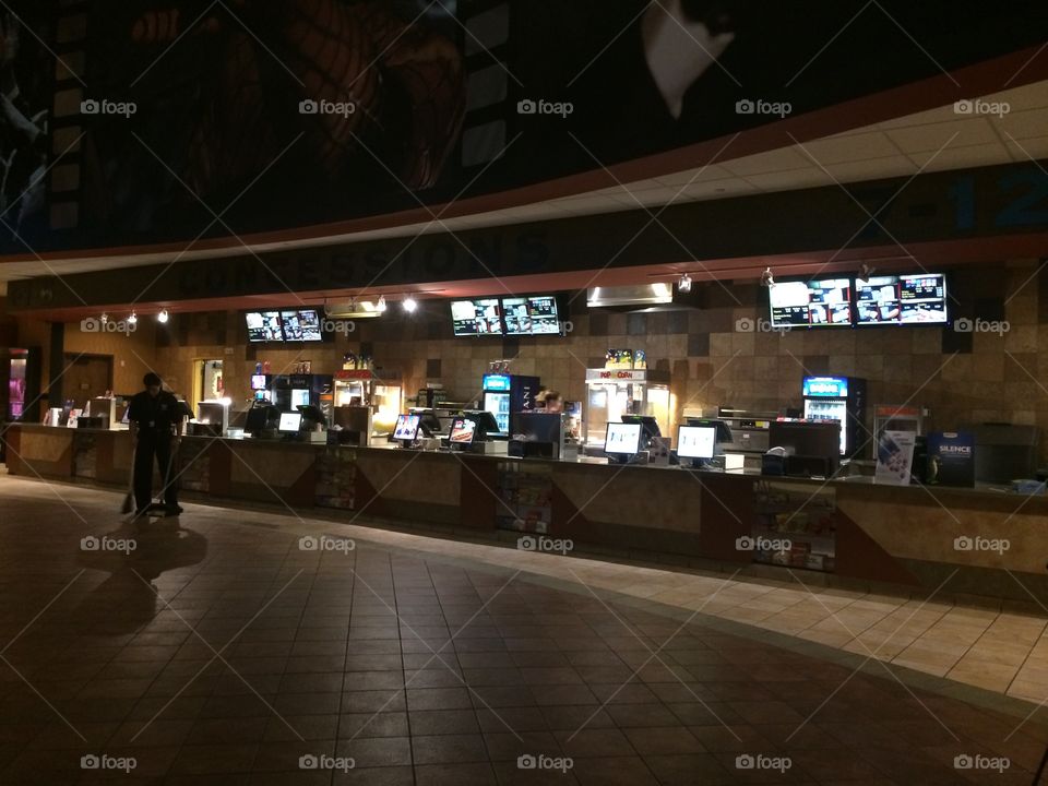 Movie theatre concessions