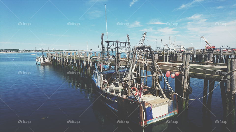 boats at dock