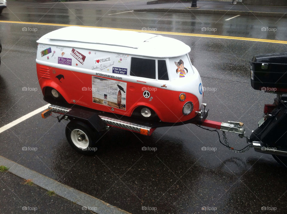 bus camper vw trailer by bobmanley