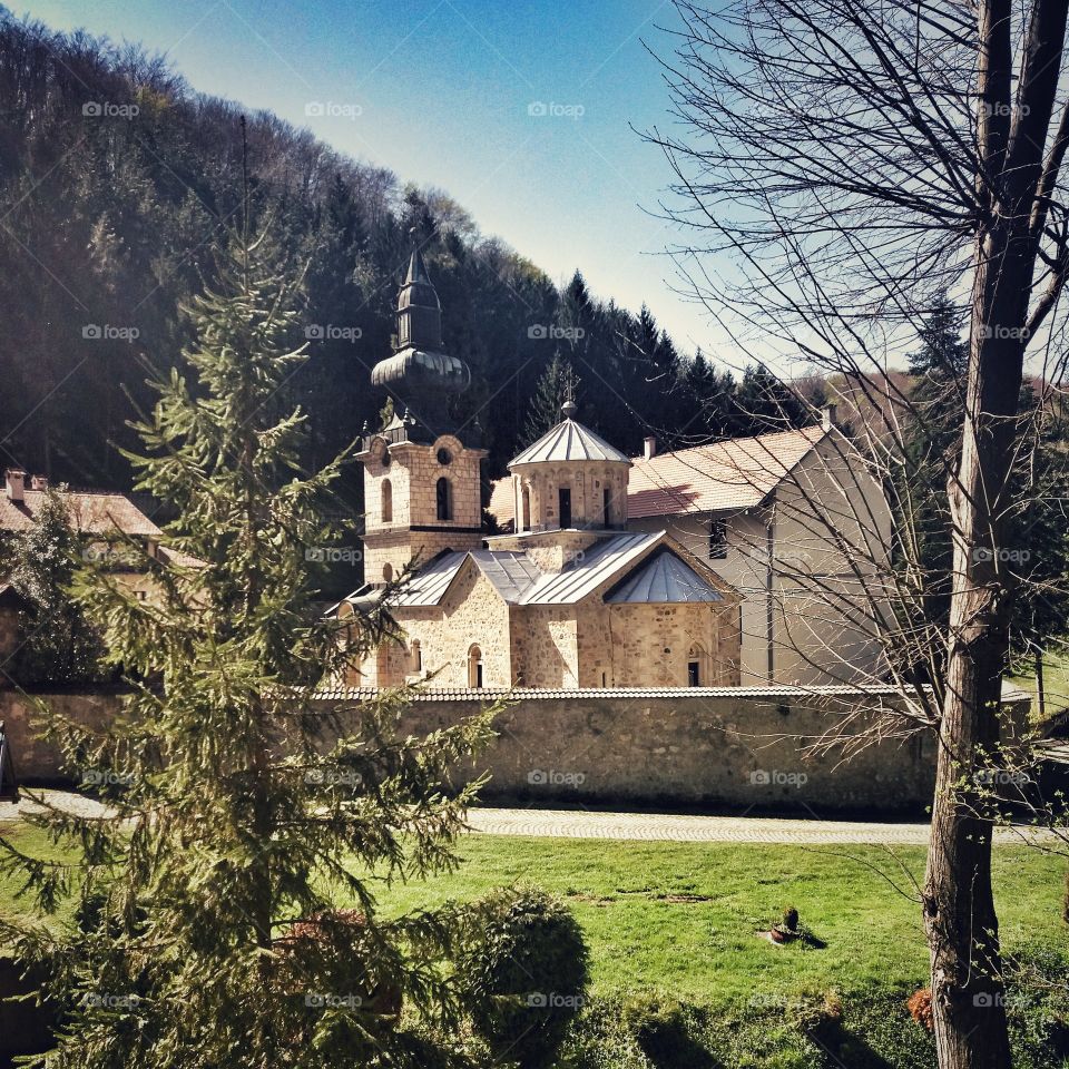 The Orthodox monastery of Tronoša is situated in the village of Tronoša in Serbia.