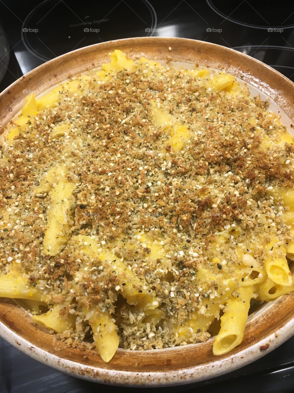 Butternut squash, cauliflower, and sage pasta and cheese