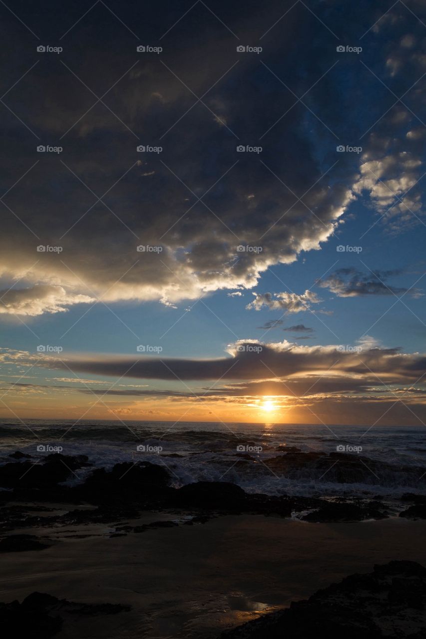 Rock Beach Sunrise 