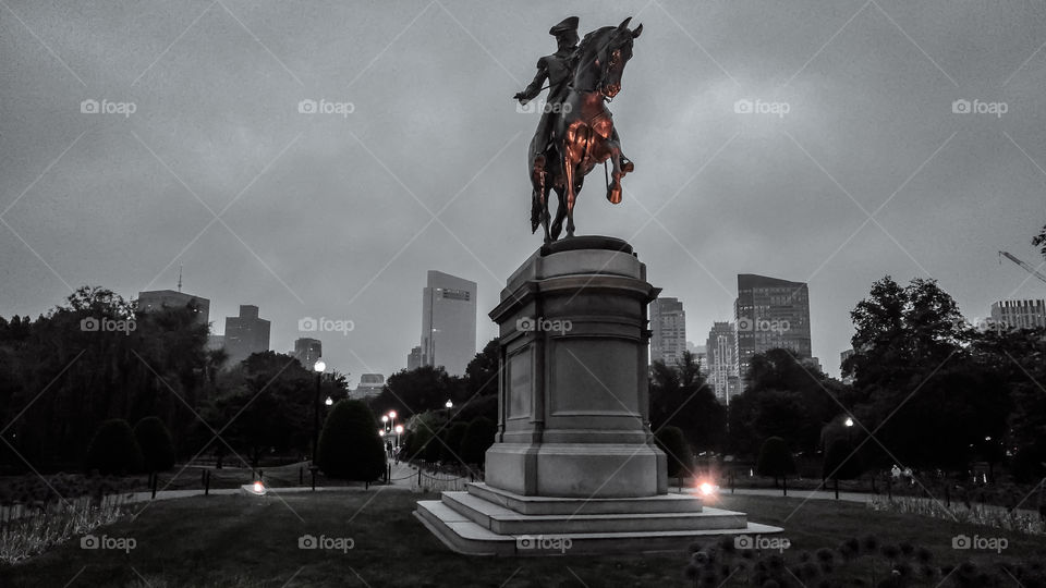 George Washington, Boston Common