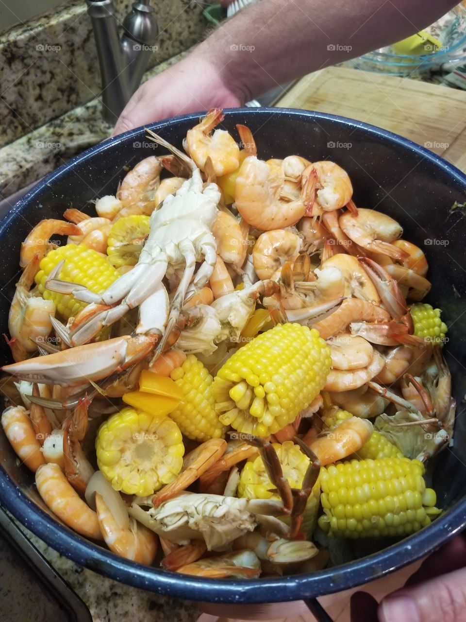 Shrimp and Crab Boil