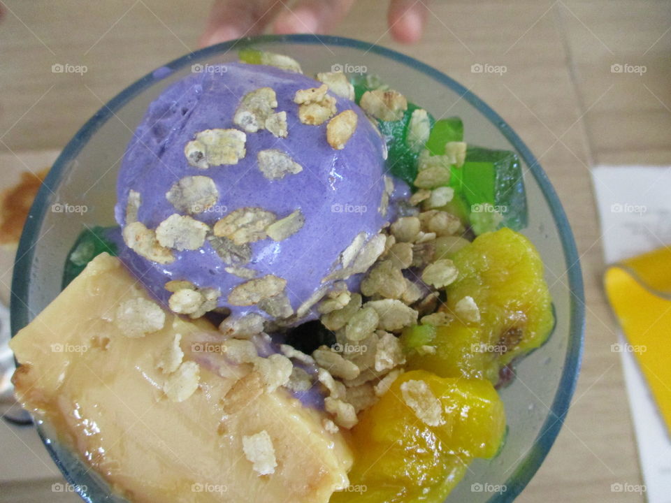 Filipino asian cuisine halo halo