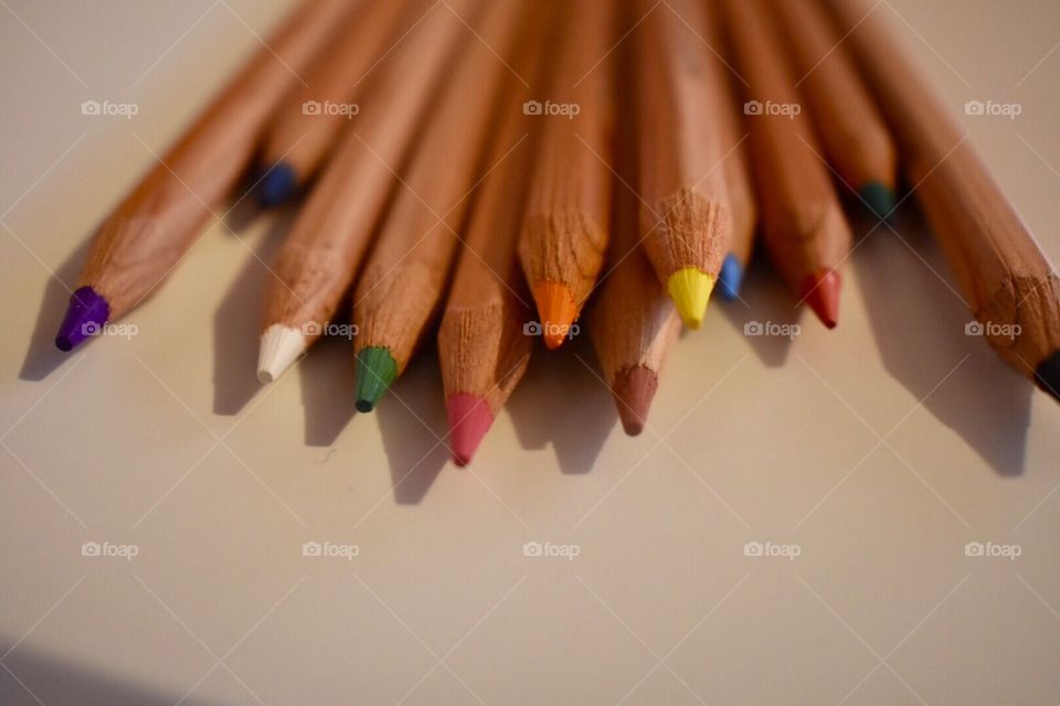 Colored pencils