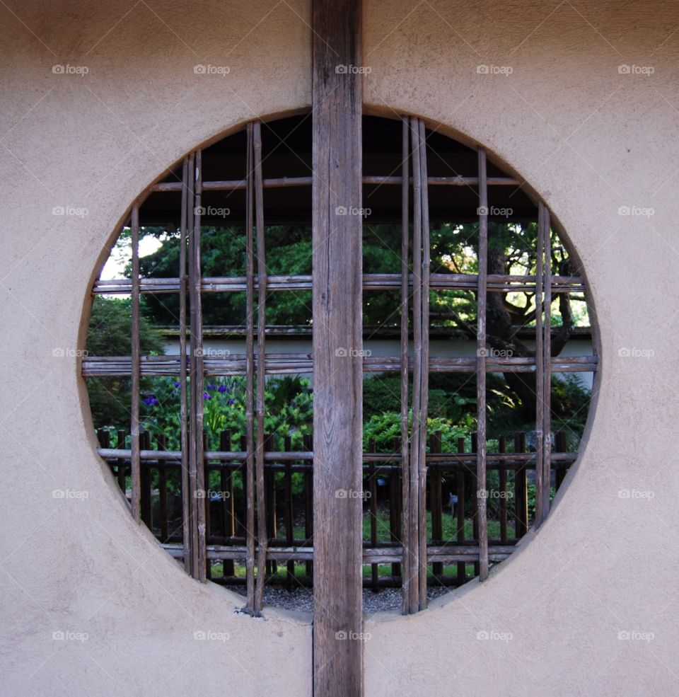 Windows- Zen Garden. Atlanta, Ga.