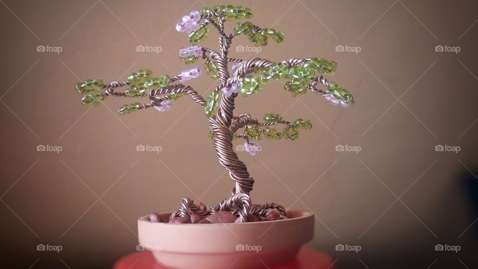 Wire bonsai