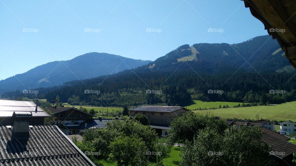Aussicht Berge