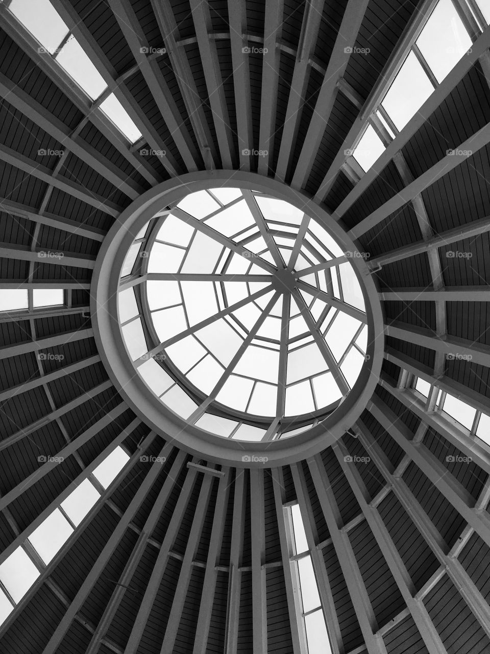 Amazing skylight at a mall in Florida 