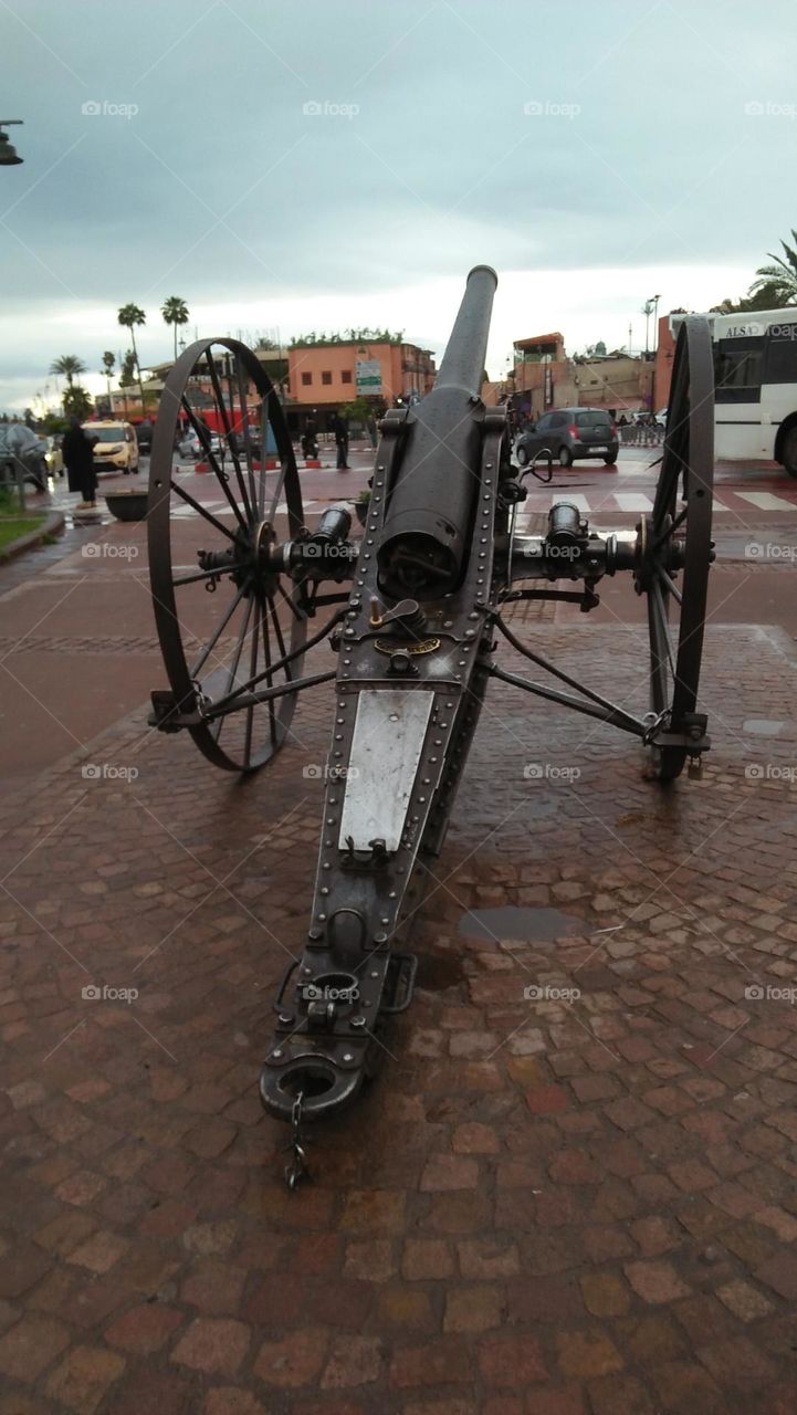 Historic cannon.