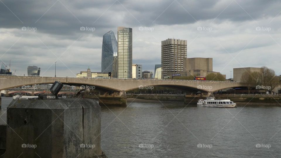A scenic view over London 