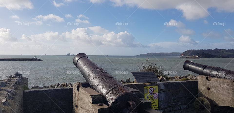 Plymouth cannon