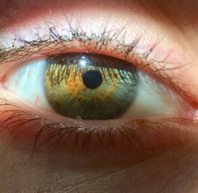 Close Up of Multicolored Eye