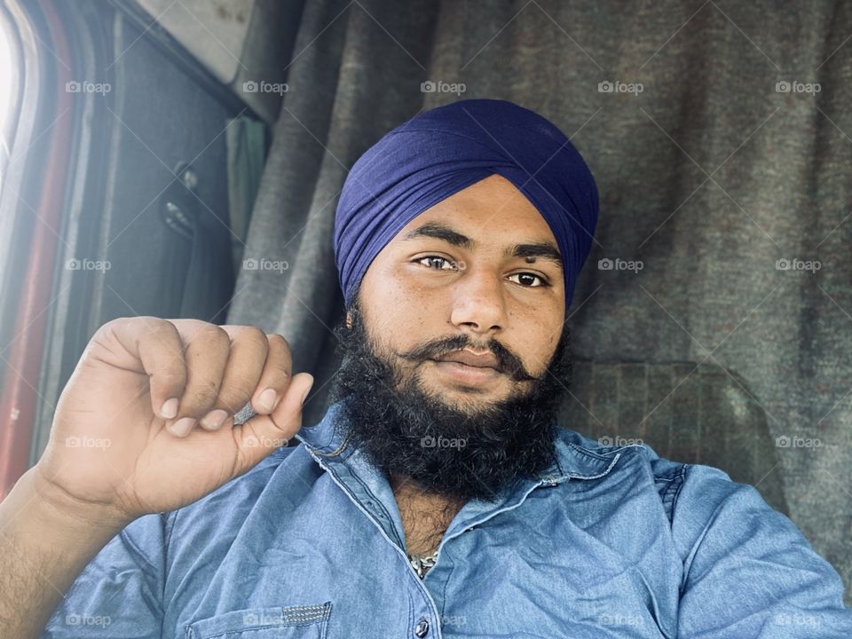 During work i just click this natural portrait 