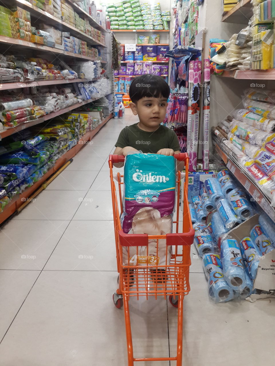 Little Man Shopping