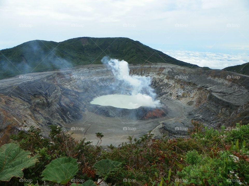 Dormant volcano 