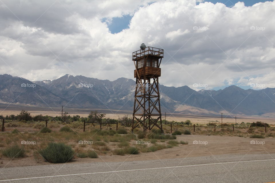 Watchtower at Manzanar