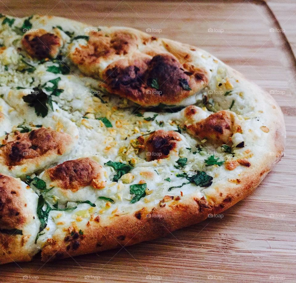 Garlic naan