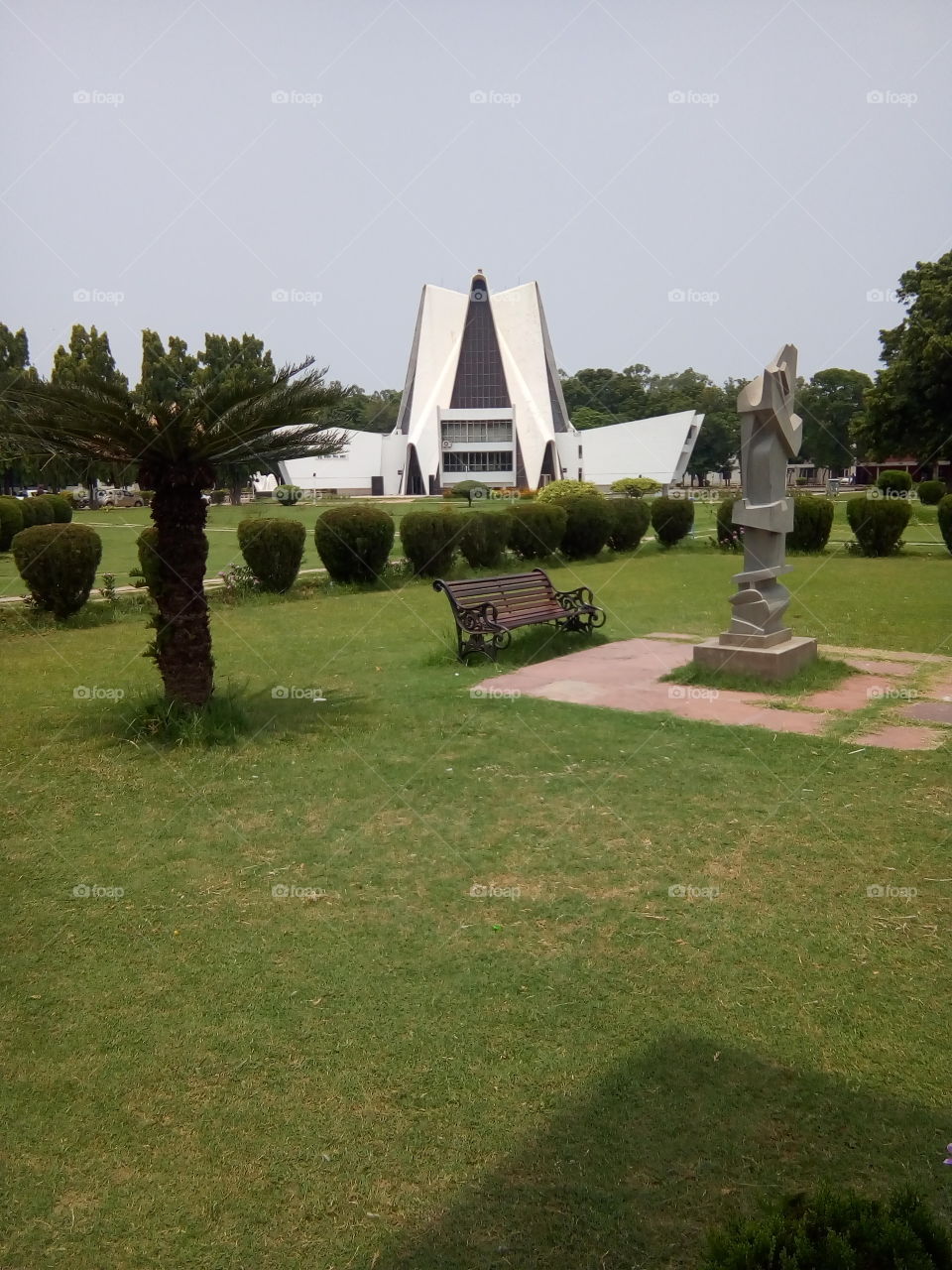 a beautiful sight of Punjabi University, Patiala.