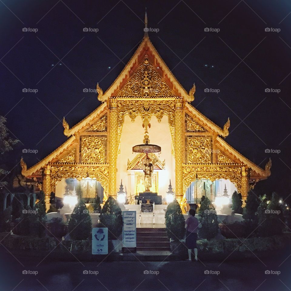 Thailand temple. 
