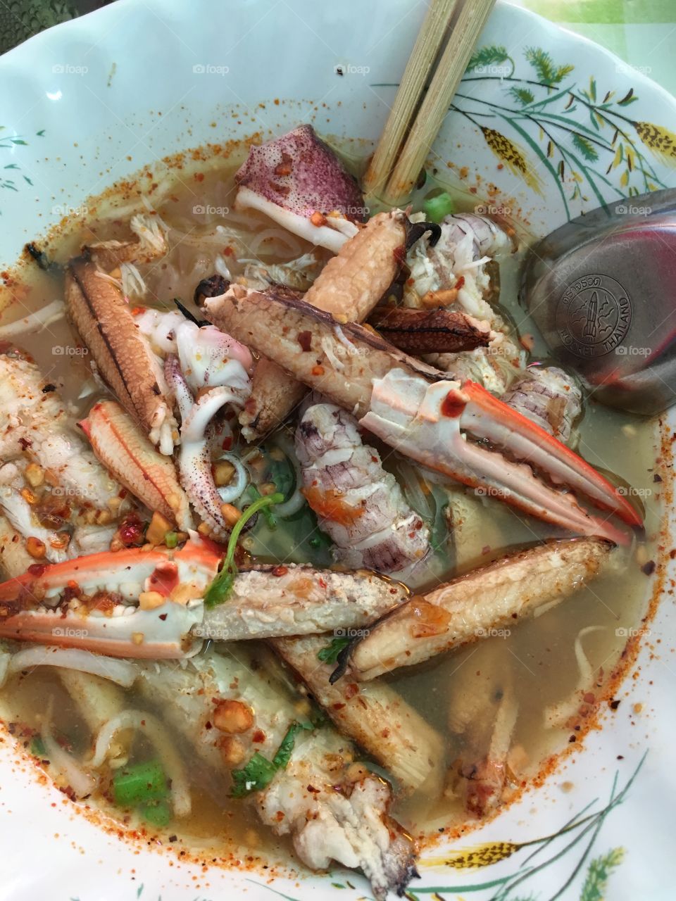 Seafood noodle
