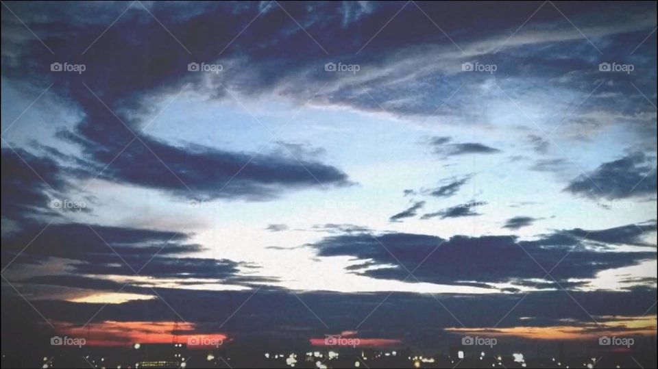 This picture I took when I went to the hospital to visit my relatives with cancer.