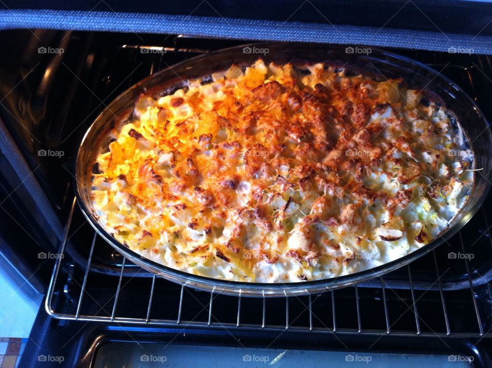 Just out of the oven