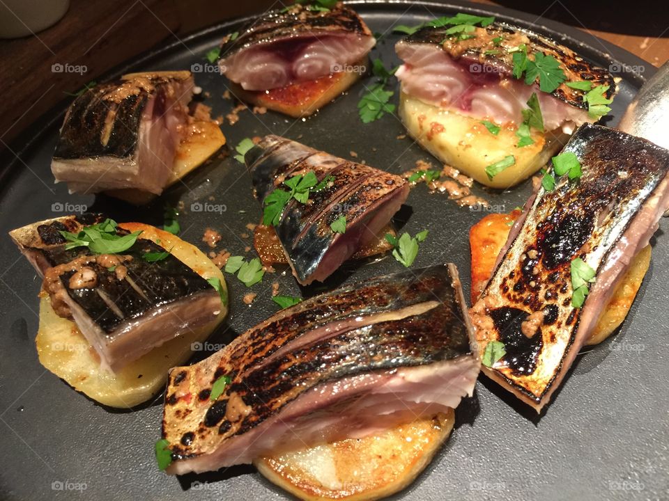 grilled mackerel