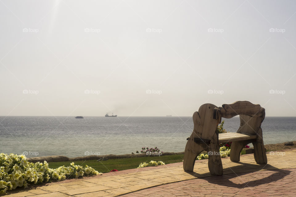bench Egypt Sharm el Sheikh
