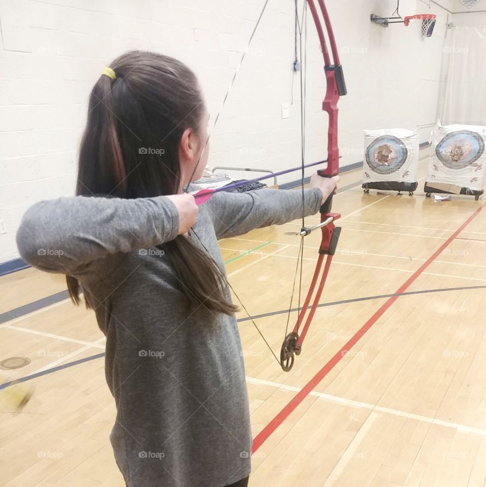 Archery is for girls, too!