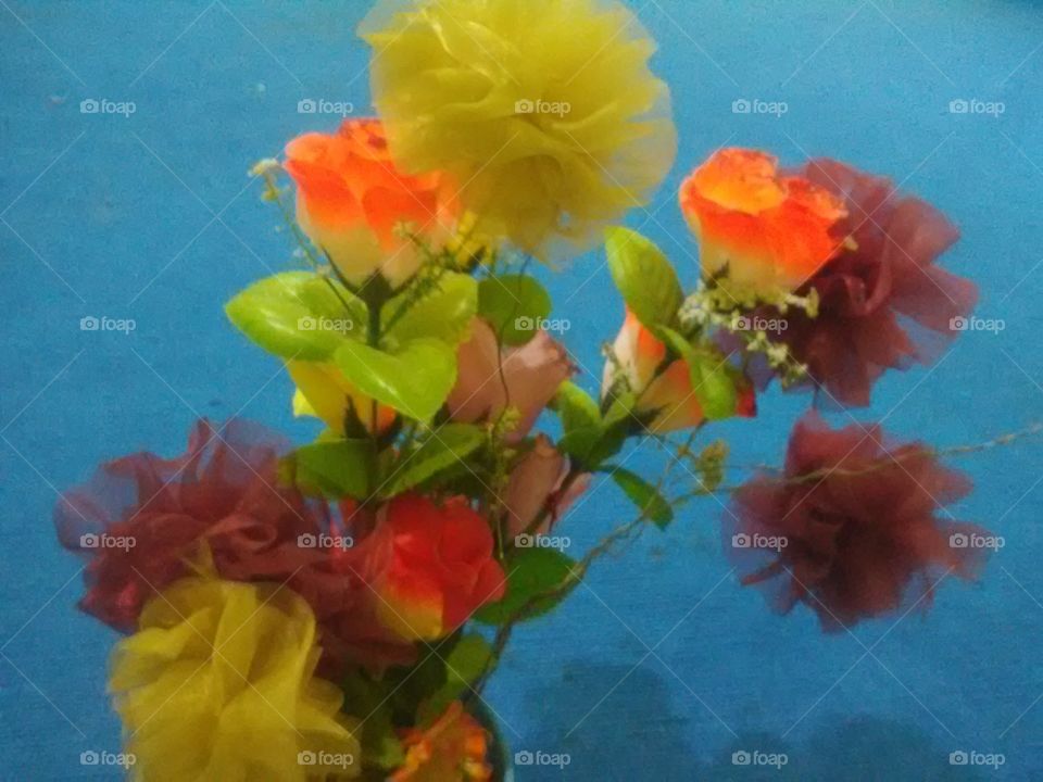 beautiful artificial flowers