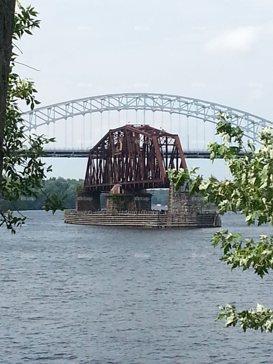 Water, Bridge, No Person, Outdoors, River