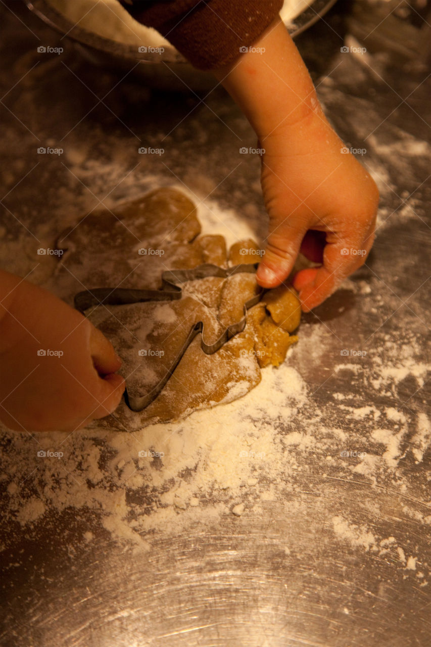 Baking gingerbread