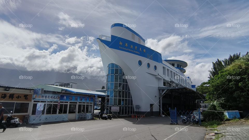 A successful fishing port in eastern Taiwan