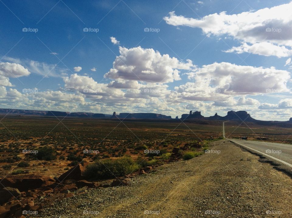 High desert road 