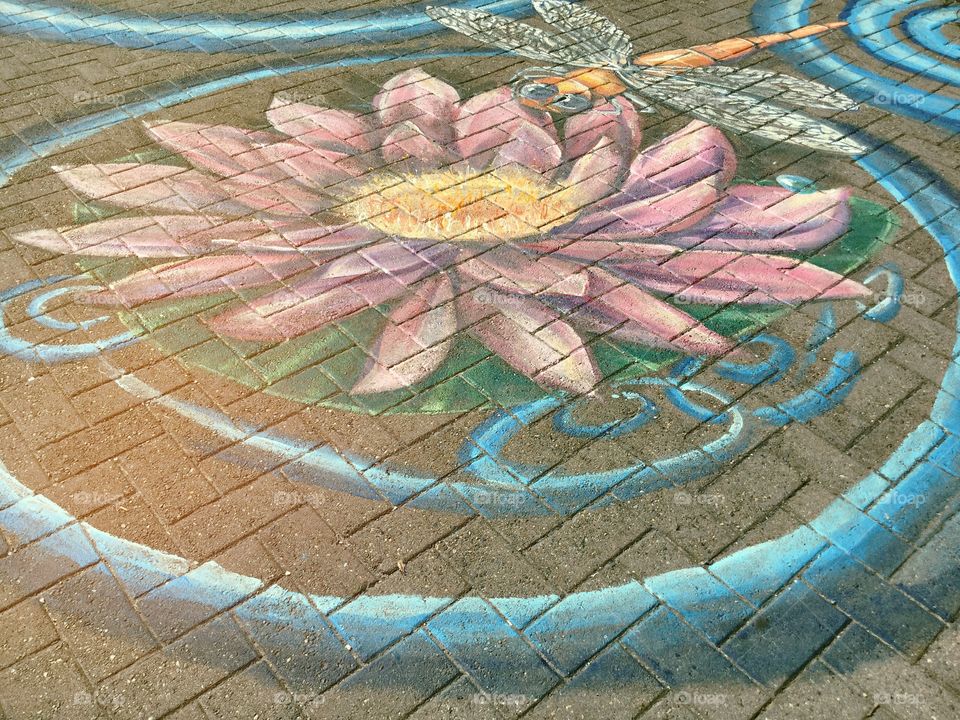 Chalk Art in Vancouver, British Columbia 