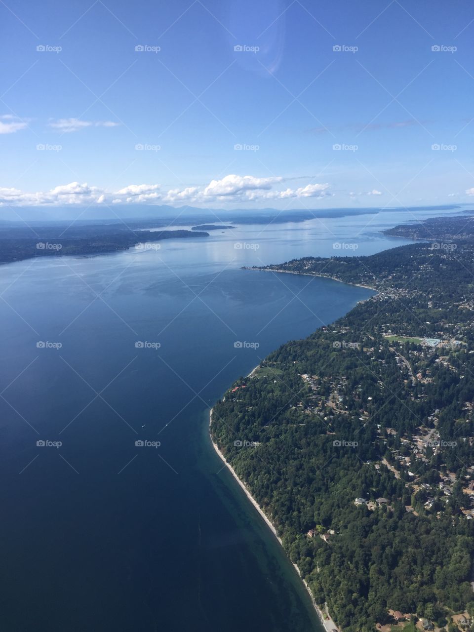 Pacific Northwest from the sky