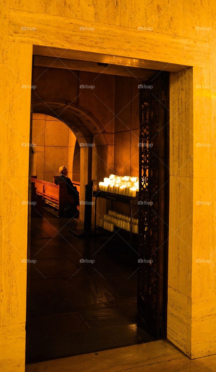 Priest Praying